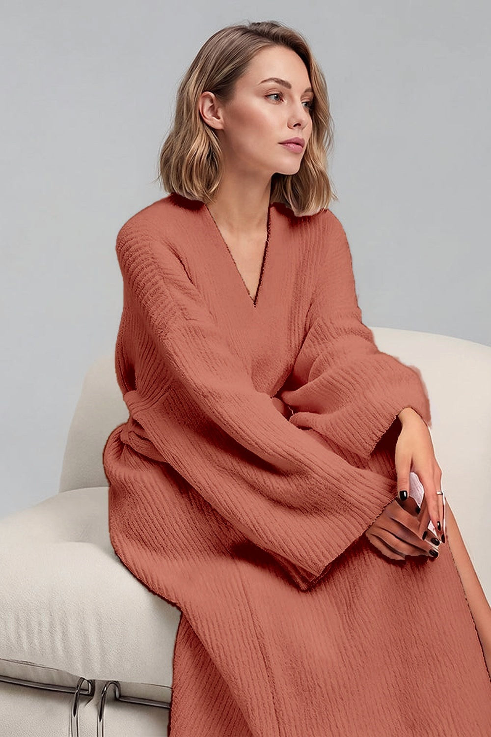Wanda | Plush Wrap Pocket Robe