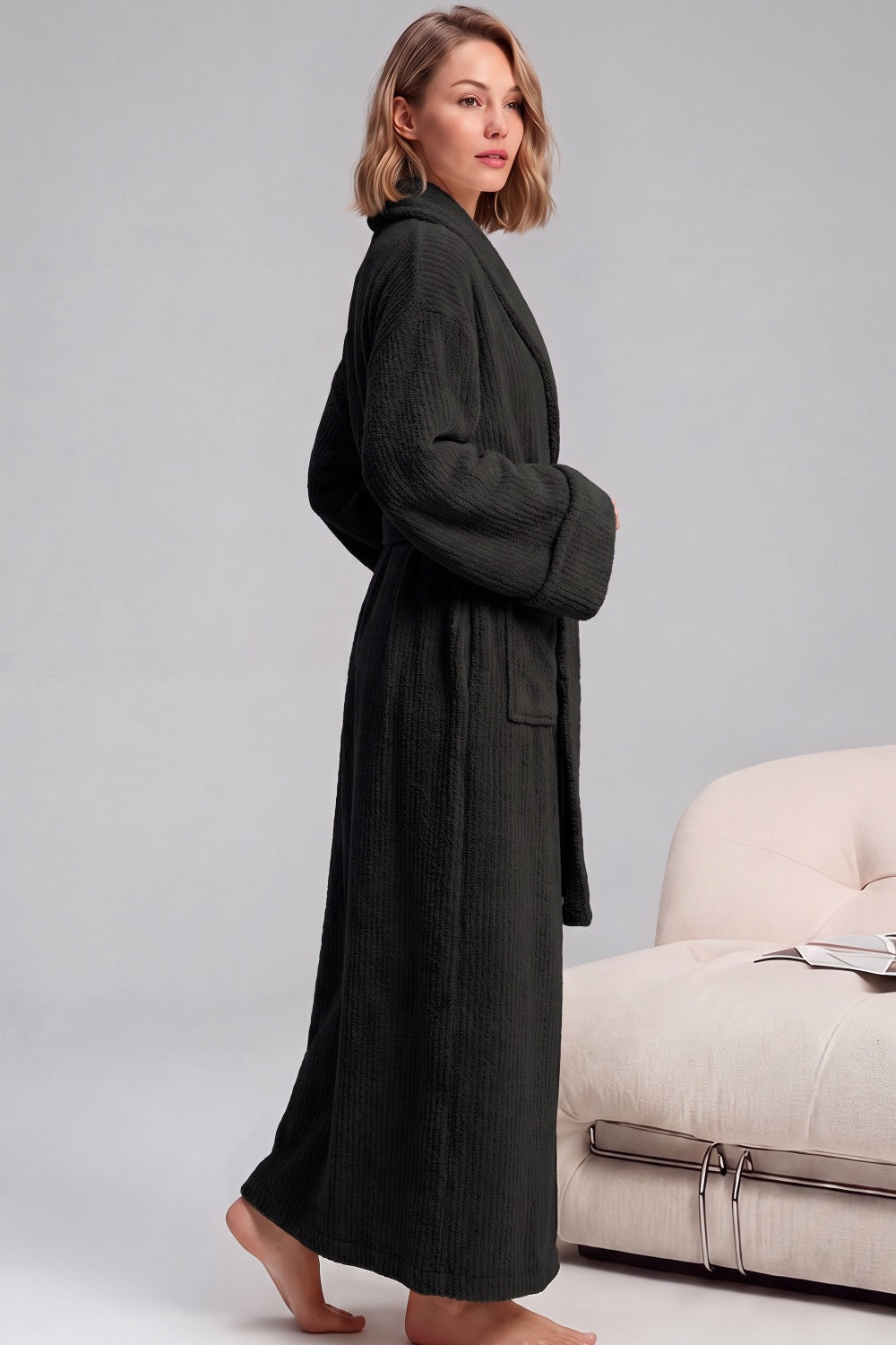 Wanda | Plush Wrap Pocket Robe