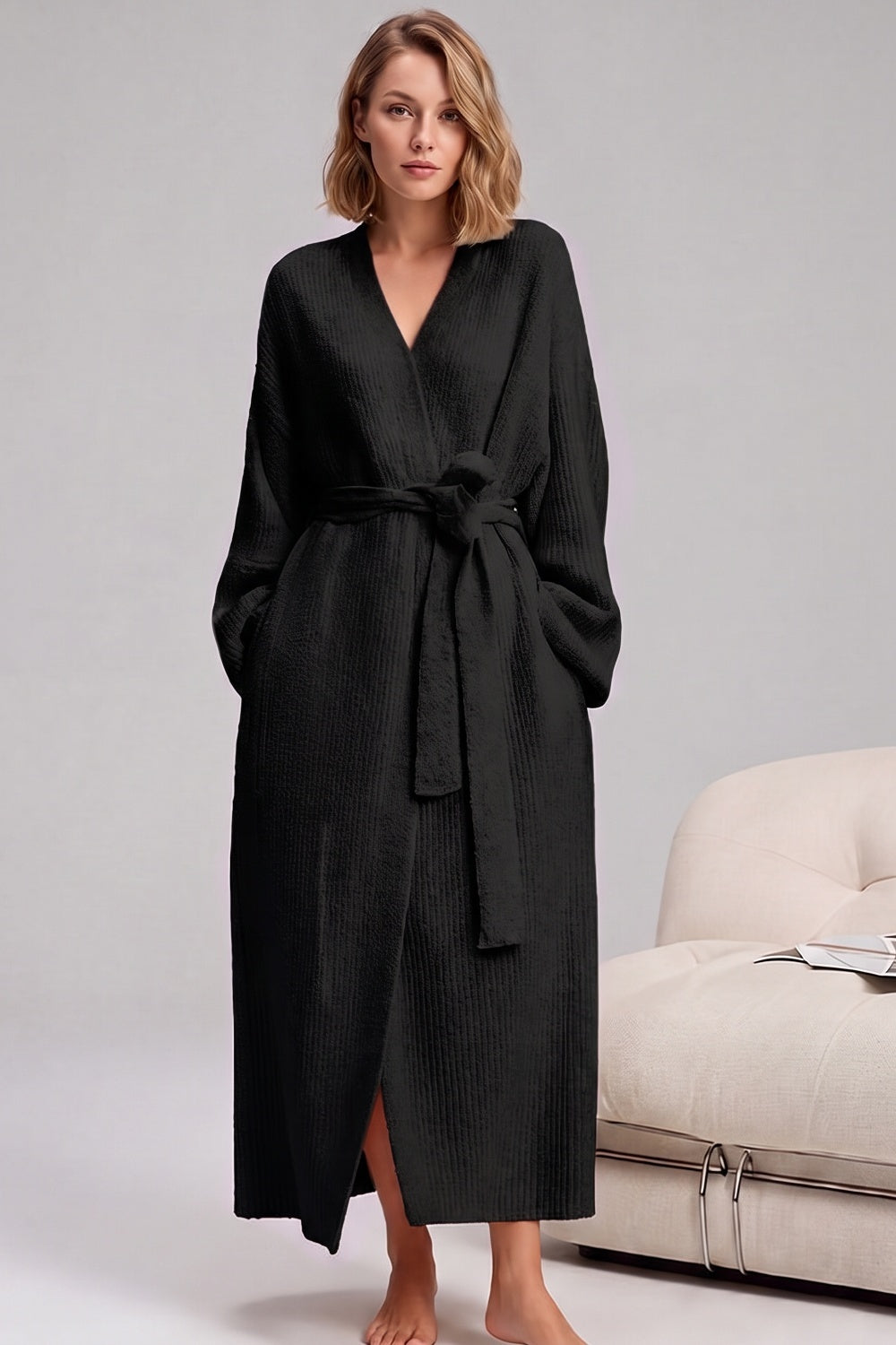Wanda | Plush Wrap Pocket Robe