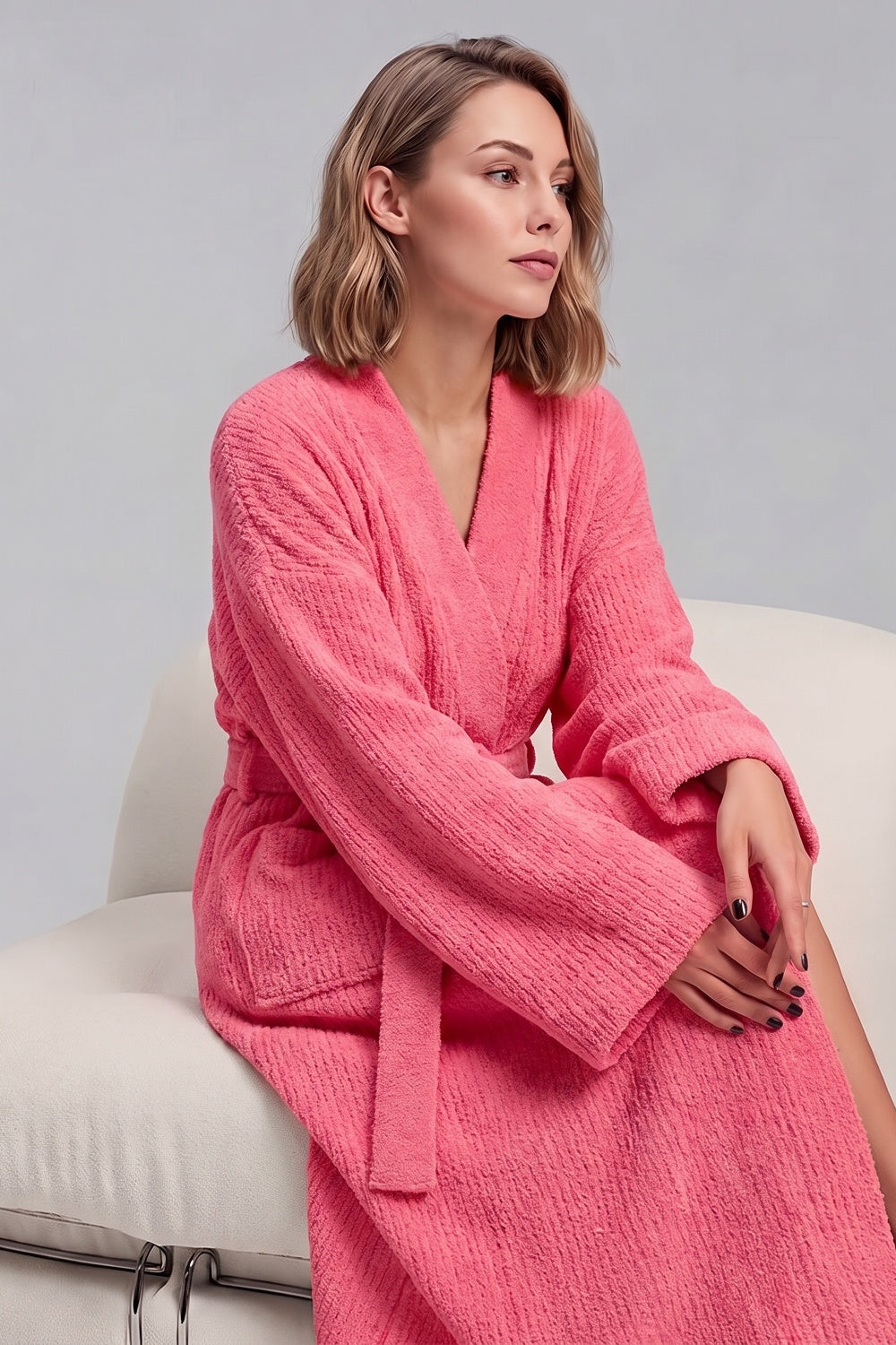Wanda | Plush Wrap Pocket Robe