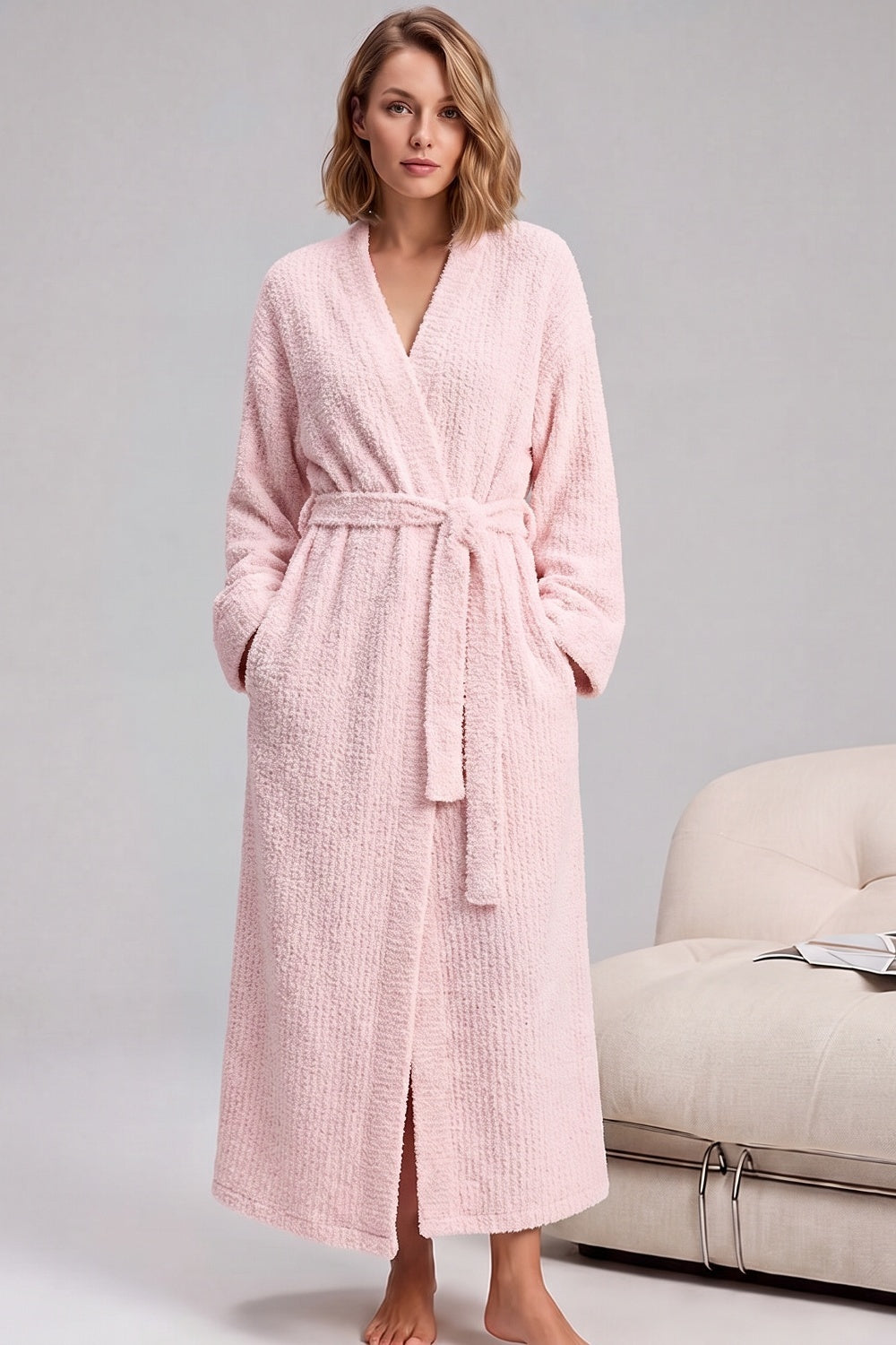 Wanda | Plush Wrap Pocket Robe