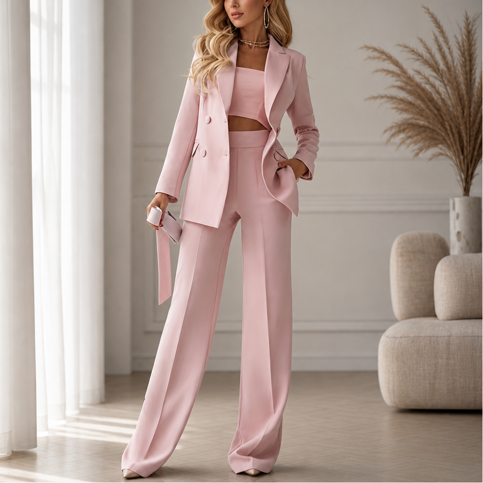 Kate | Two Piece Tailored Blazer Trouser Set